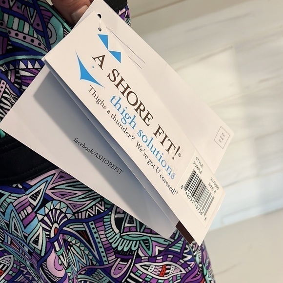 A Shore Fit One piece Swim suit dress size 6 - Picture 3 of 9